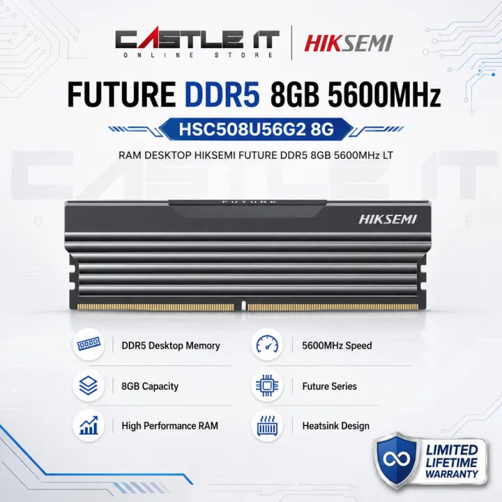 HIKSEMI FUTURE DDR5 8GB 5600MHz Desktop RAM HSC508U56G2