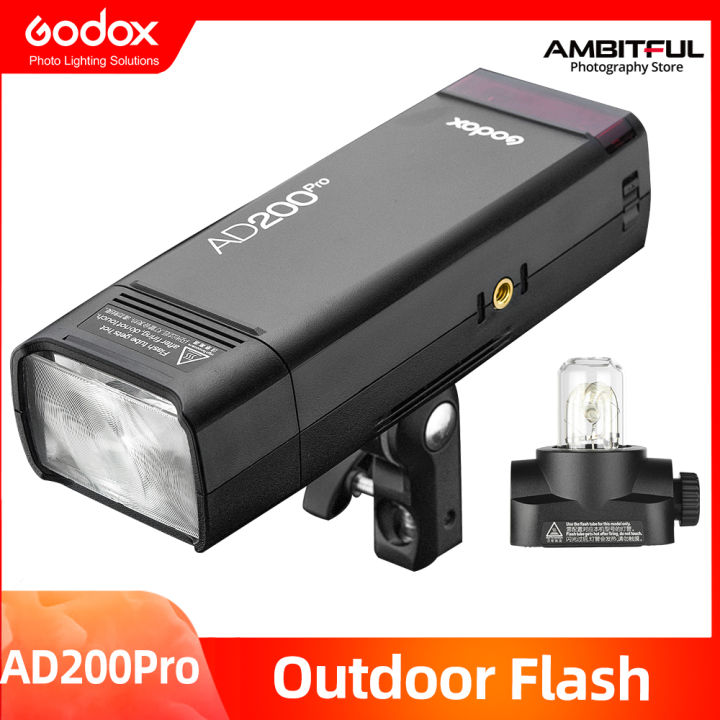 Godox AD200Pro AD200 Outdoor Flash Light 200Ws TTL 2.4G 1/8000 HSS 0.01 ...