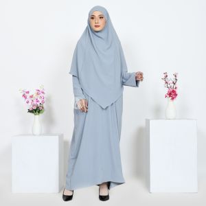 Gamis Syari Set Jilbab Cadar Yoora Gamis Syari Polos Gamis Set Terlaris