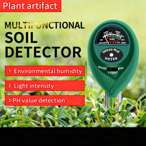 COD HEDAO Alat Pengukur Ukur ph Tanah pertanian sawah kelembapan Digital 3in1 Soil Moist TL00378