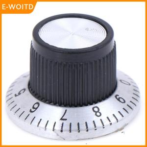 【E-WOITD】 [Orange Sunshine] With dial potentiometer C3 Industrial potentiometer knob axle shaft diameter 6MM