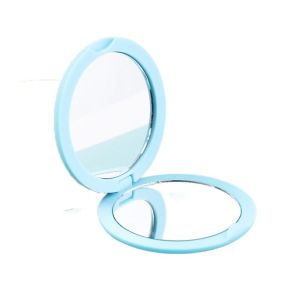 LAPBR Cute Flip Small Round Mirror Double Sided Small Mini Folding Mirror Easu Use Round Round Makeup Mirror Home Decor