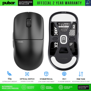 Chuột không dây Pulsar X2 V2 Wireless Medium (Size 2)_Mới hàng chính hãng