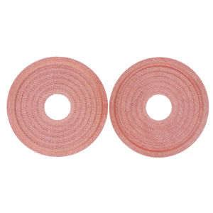 baoda 2ชิ้นเบสยืดหยุ่นคลื่นซับวูฟเฟอร์ลำโพงซับวูฟเฟอร์ซ่อมปะเก็นแดมเปอร์แมงมุมของขดลวดเสียง