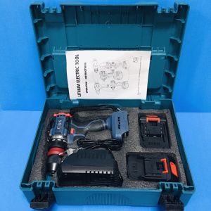 สว่านแบตเตอรี่ 2 IN 1 ไร้สาย 21v 2Ah. งานเจาะ - งานขันสกรู ยี่ห้อ CGS รุ่น 006-3 (รับประกัน 6เดือน) พร้อมส่ง