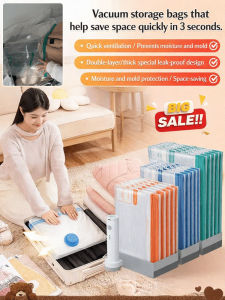 Vacuum Bag Dustproof Organizer Bag Moisture-proof Quick Space Saving Environmentally Friendly and Practical