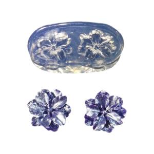 Silicone Handmade Mold Small Flower Shape Crafting Supplies Suitable for Resin Art Crafting and Home Decorating Projects