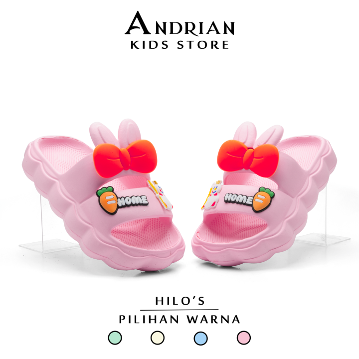 New Hilos - Sandal Anak Perempuan Model Selop Bandua Pita Kelinci ...