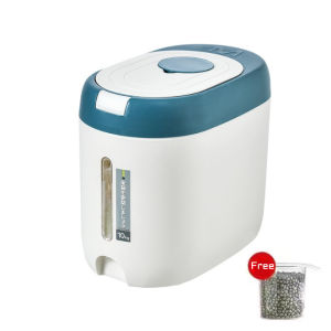 10kg Rice Dispenser Rice storage box nano barrel insect-proof moisture-proof sealed grain container