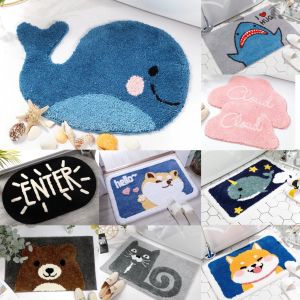 พรมเช็ดเท้า ขนแน่น หนา นุ่มพิเศษ เกรดพรีเมียม ซับน้ำได้ดี แห้งไว (เกรดงานห้าง คุณภาพดีเยี่ยม) คุณภาพดีใช้ทนคุ้มชัวร์