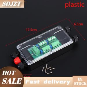 SDJZT Small Floor Scale Junction Box 5-hole 4-core 4-wire High-precision Electronic Ecale Junction Box Weighing Sensor Junction Box