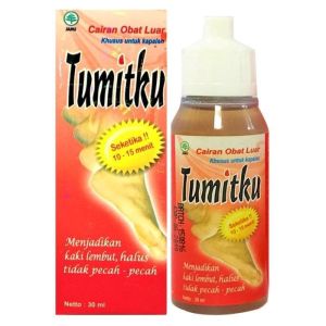TUMITKU OBAT HERBAL MENGATASI KAKI PECAH PECAH ISI 30ML ORIGINAL - OBAT KAKI - ANTI PECAH KAKI - OBAT HERBAL KAKI - tumitku obat kaki pecah2 ori