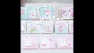 Tisu Poket Kartun 40 Lembar 可爱印花口袋纸巾 40抽 Cartoon Pocket Tissue Soft Travel Tissue