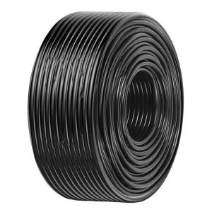 RVV 3 Cores Copper Wire Conductor Electrical Cable Black Soft Sheathed Wire Household Wiring Cord
