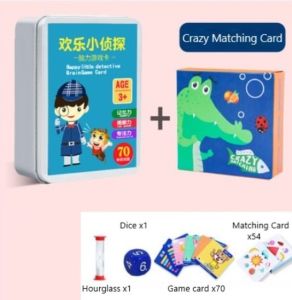 [SG SELLER-NEW ARRIVAL-READY STOCK] MyKid Palace BrainGame Card Game Toy  for Children