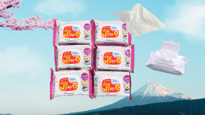 ทิชชู่เปียกฟูจิ เบบี้ไวพส์ Fuji Baby Wipes  6 และ 8  ห่อ  40 แผ่น (รุ่นฝาปิด)