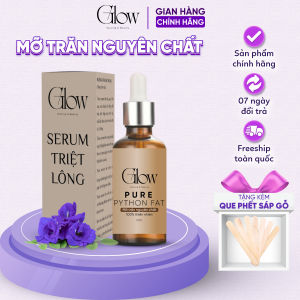 Mỡ Trăn Triệt Lông Nguyên Chất 100% GLOWWAXING Triệt Lông Mờ Rạn Da Dịu Vết Bỏng Mềm Da Se Khít Lỗ Chân Lông CHE TÊN SẢN PHẨM - 1099
