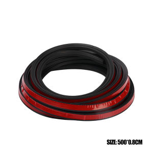 10M Car Door Edge Rubber Seal Strips Universal B Type Engine Trunk Cover Sealing Strip Noise Insulation for Auto Sealants Accessori