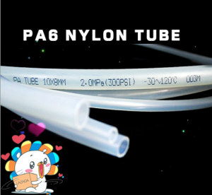 20M Heat Resistant PA6 Nylon Hose Plastic Pipe High Pressure Air White Tube ID4*2.5/6*4/8*6/10*8/12*10