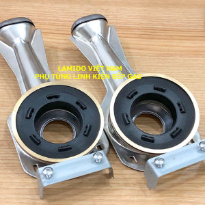 COMBO 2 Bộ Ống Điếu bếp gas SAKURA l Họng Đầu Đốt l Mâm chia lửa Sen đồng 43 - 78mm - FUJISHI - ( Kèm Bass gắn + Vít) - [ Phụ kiện bếp ga linh kiện thay thế bếp đôi đơn ]