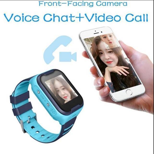 BISA COD, SMARTWATCH BISA Video Call 4G, IP67 Jam Tangan GPS Anak - Main Image