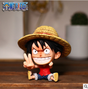 Mô Hình One Piece Luffy Zoro Bộ Các Nhân Vật Trong Phim Hoạt Hình Đảo Hải Tặc Cao 12cm Tượng Figure - OnePiece - Anime