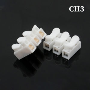 100PCS Kabel Terminal Quick Connector Sambungan Kabel Listrik CH4 Besi tahan karat