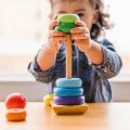 (ของแท้ USA) ของเล่นมอนเตสเซอรี่ หอคอยสีรุ้ง มอนเตสซอรี่ Rainbow Stacker Melissa & Doug Montessori Toy บล๊อคต่อ หลากรุ่น 576 567. 