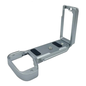 ตัวยึดอลูมิเนียมรูปตัวแอลตัวยึดแบบปล่อยเร็วสำหรับ A6700ยึดขาตั้งกล้องแผ่นฐานรองความกว้างของรู1/4in