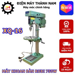 Máy Khoan Bàn 750W RUBI XQ16 - Kẹp Đầu 16mm - Hàng Nội Địa Trung Quốc - Bảo Hành 12 Tháng