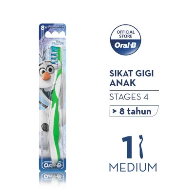 Oral-B Sikat Gigi Anak Stages 4 Frozen - Random Design / Color