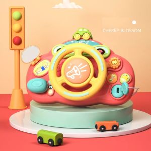 Steering Wheel Toy Musical Multifunction Baby Simulated Driving Toy Car Toy Vehicles Driving Toys