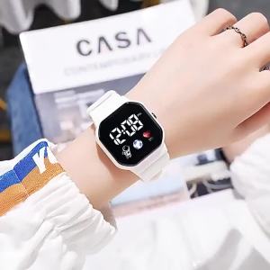 Unicorn Waterproof led Electronic watch with a sense of technology for women ins Highly stylish multifunctional electronic watch for students