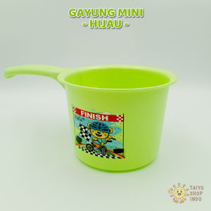TAIYO Gayung Mini Mungil Scoop Mandi Anak Kecil Karakter Kartun Berbahan Plastik Tebal Halus Lucu