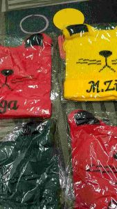 Kupluk Karakter Kucing Free Bordir Nama Sendiri