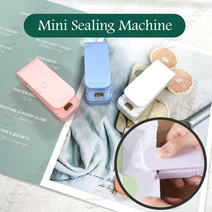 Portable Mini Heat Sealing Machine Impulse Plastic Sealer Seal Packing ...