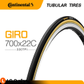 Continental Giro Tubular Tyre 700X22c Black ReadyStock Road Bike Tire 160 TPI Folding Allround Tubular Cycling Tires. 