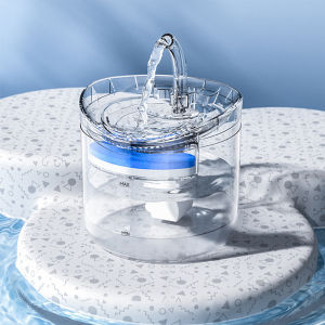 Automatic Pet Water 2L Fountain with USB Charging Motion Sensor and 10 Replacement Filters for Cats and Dogs