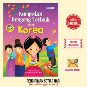 Buku Cerita Anak Bergambar Kumpulan Dongeng Terbaik Dari Korea (Full Color)