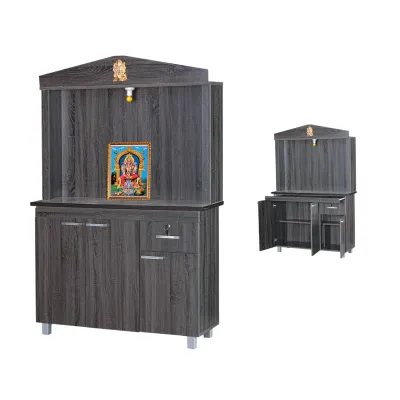 Living Mall Hindu Altar Cabinet In 16 Designs.