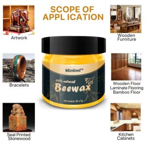Happy Mall COD Beewax 80G Wood Seasoning: Fresh Smell & Natural Care