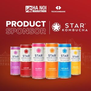 Minuman Kaleng Teh Fermentasi Impor Vietnam Star Kombucha Natural Fermented Tea 250 x 5 Ml Original Strawberry Sunshine Blueberry Bliss Mellow Mango Pomegranate Purity Hibiscus Ginger Pink Guava Amazing Apricot Pure Passion Fruit Golden Ginger