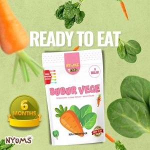 Nyums Cik Pija Kids Baby Food Travel Ready to Eat Porridge Baby 6 - 12 months