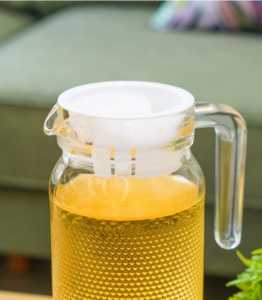 (COD) TEKO MINYAK KACA 1 LITER TEKO JUG PITCHER SERBAGUNA 1 LITER