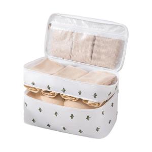 Waterproof Travel Bags Organizer Multi Compartment Packing Bags Foldable Underwear Storage Bag Compact Packing Bags