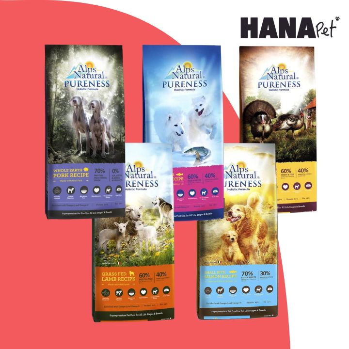 Alps Natural Pureness Dog Dry Food 13kg Lazada