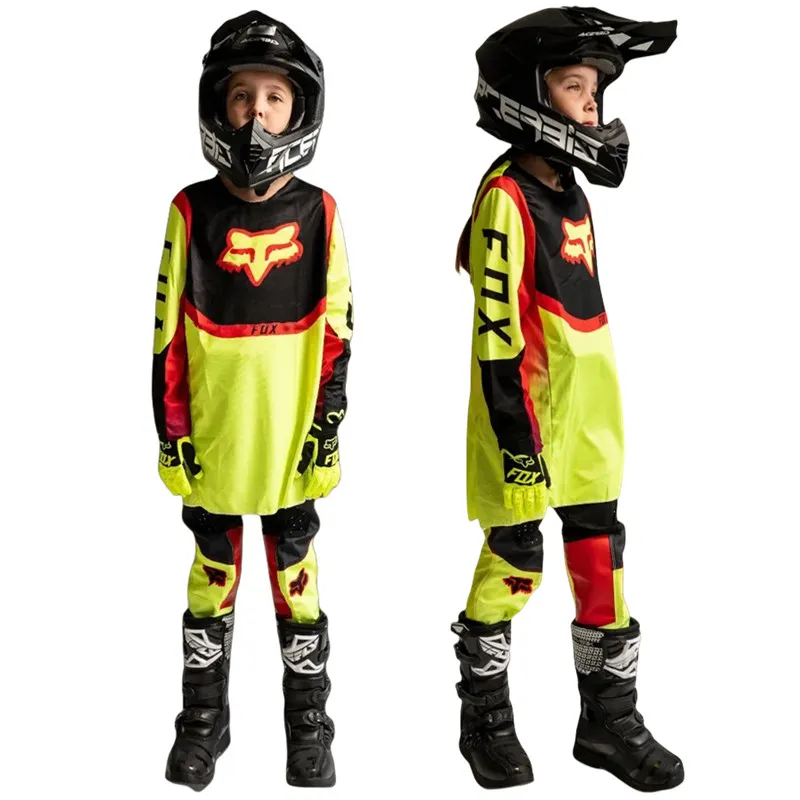 Fox Racing Suit Motorbike Pants And Jersey 2022 NEW FOX Youth