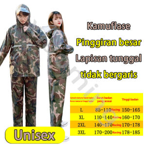 Jas Hujan Setelan Baju Celana Dewasa Jas Hujan Safety Samudra Gosave Kuning Triple Size Bahan PVC