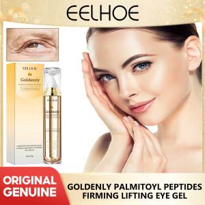Eelhoe Firming Lifting Eye Cream Dark Circles Removal Gold Eye Cream Fade Fine Lines Eye Bags Anti Wrinkle Lifting Firming Serum Remove Dark Circles Eye Bags Anti Wrinkle Improve Puffiness Smoothing Fine Lines Anti Aging Eyes Cream