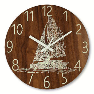 Wooden Silent Wall Clock